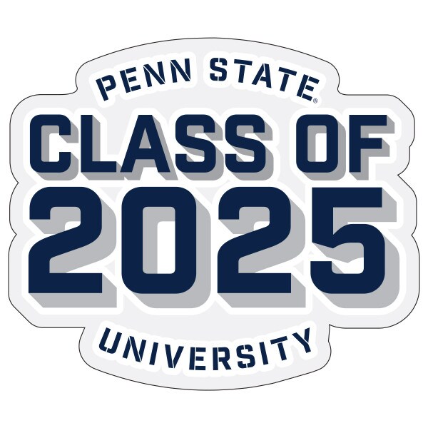acrylic magnet Penn State University Class of 2025